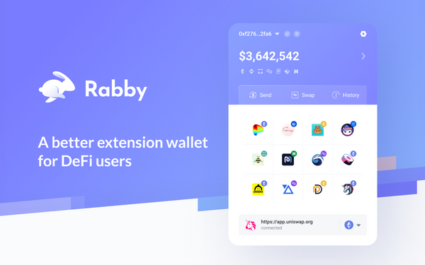 Rabby Wallet 一款比 Metamask 更人性化的瀏覽器錢包